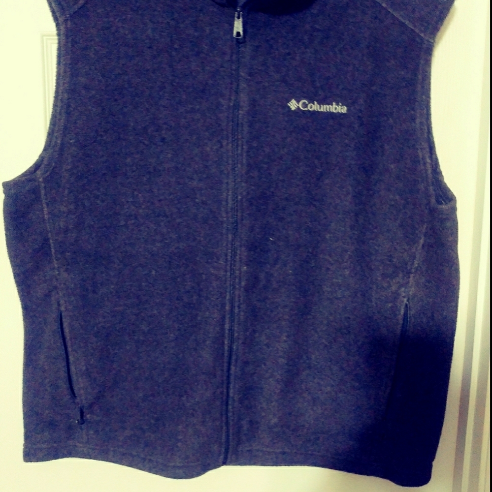 Columbia fleece vest XL